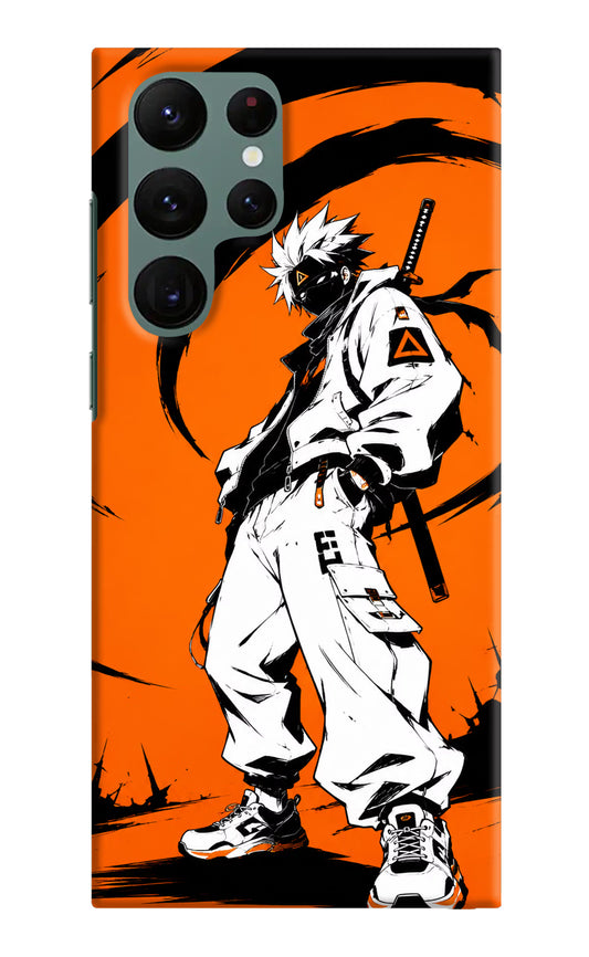 Street Samurai  Samsung S22 Ultra Hard Case Back Cover by Casekaro