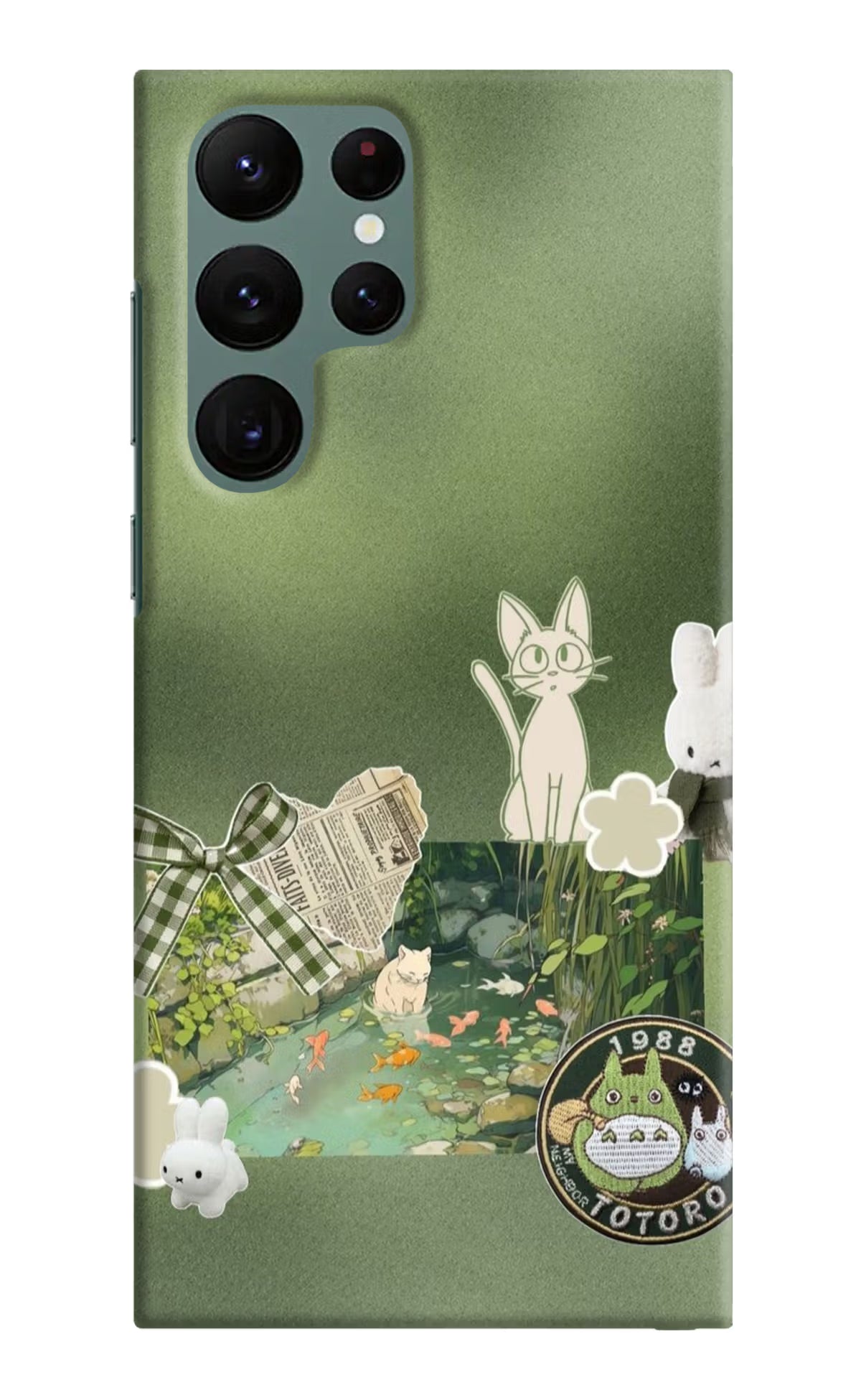 Aesthetic anime Samsung S22 Ultra Back Cover