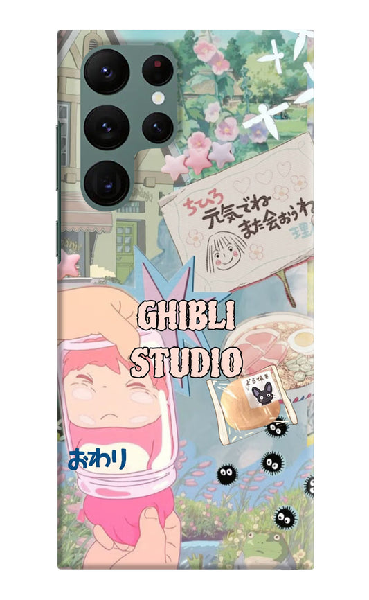Studio Ghibli Samsung S22 Ultra Back Cover