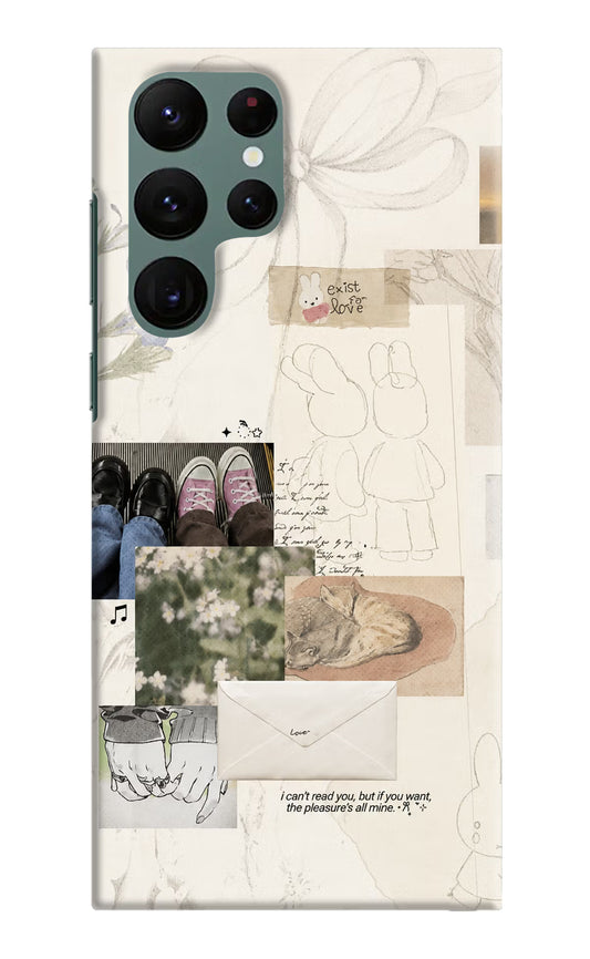 Soft Aesthetic Samsung S22 Ultra Back Cover