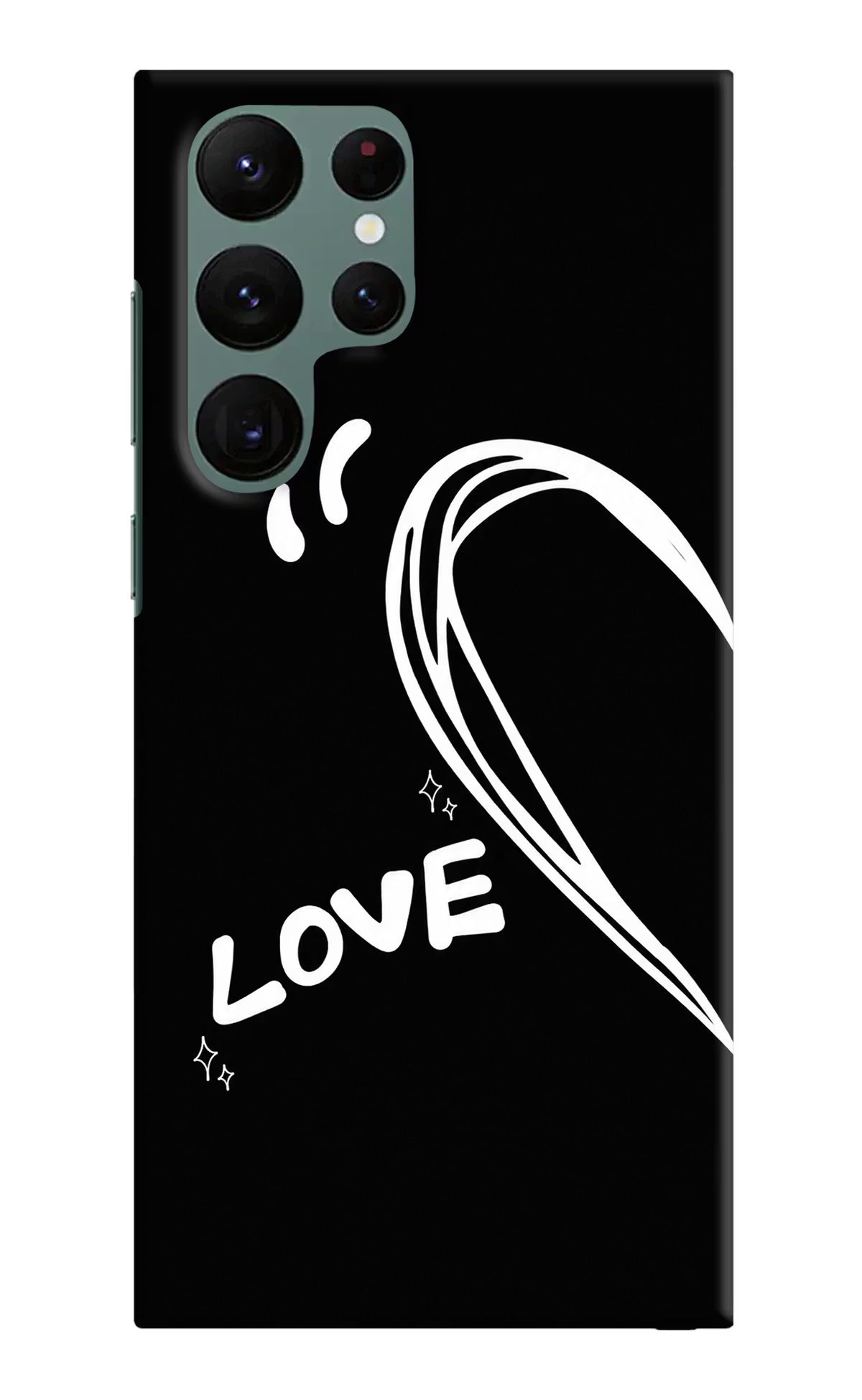 Love Line Samsung S22 Ultra Back Cover