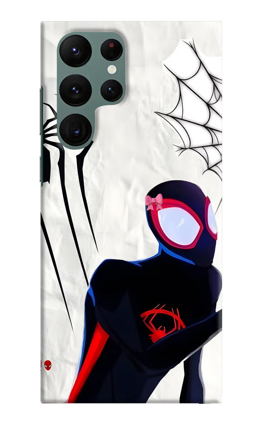 Miles Verse Samsung S22 Ultra Hard Case Back Cover by Casekaro