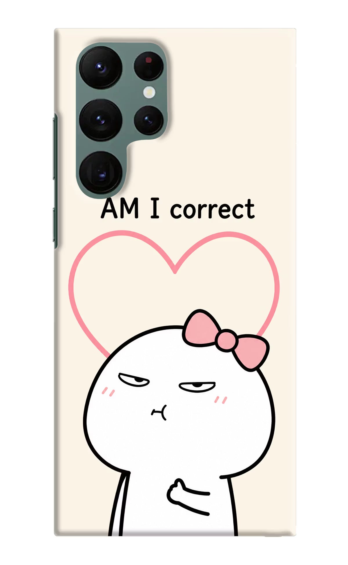 Always Right Samsung S22 Ultra Back Cover