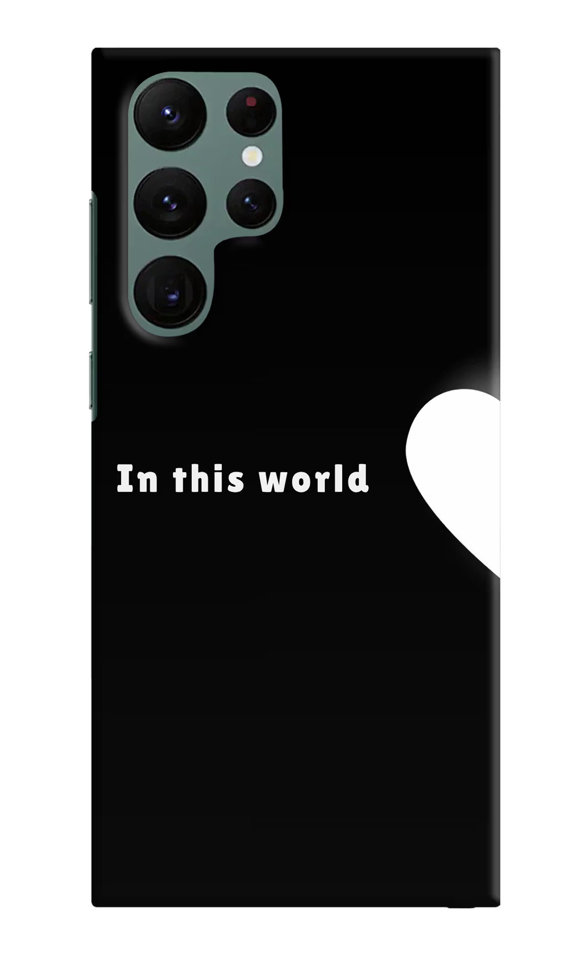 This World Samsung S22 Ultra Back Cover