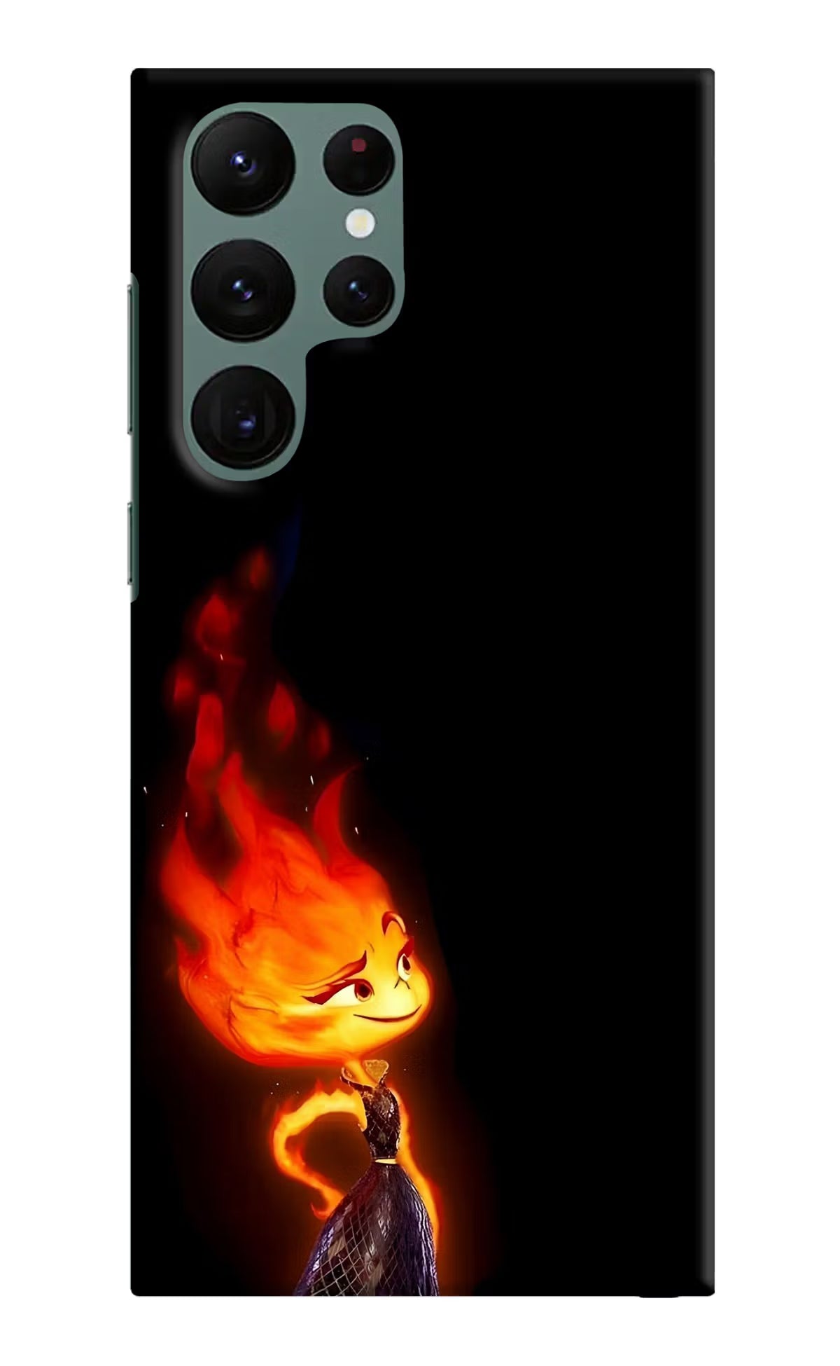 Ember Flame Samsung S22 Ultra Back Cover