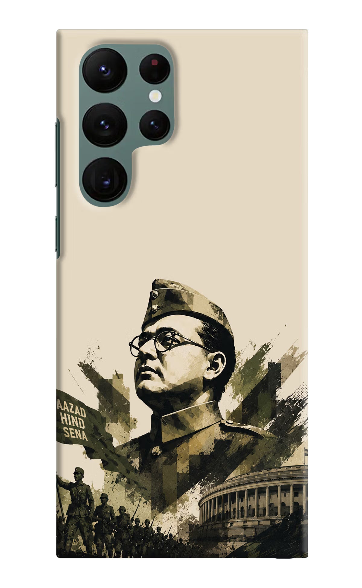 Netaji Rising Samsung S22 Ultra Back Cover