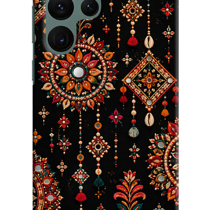 Boho Noir Samsung S22 Ultra Back Cover