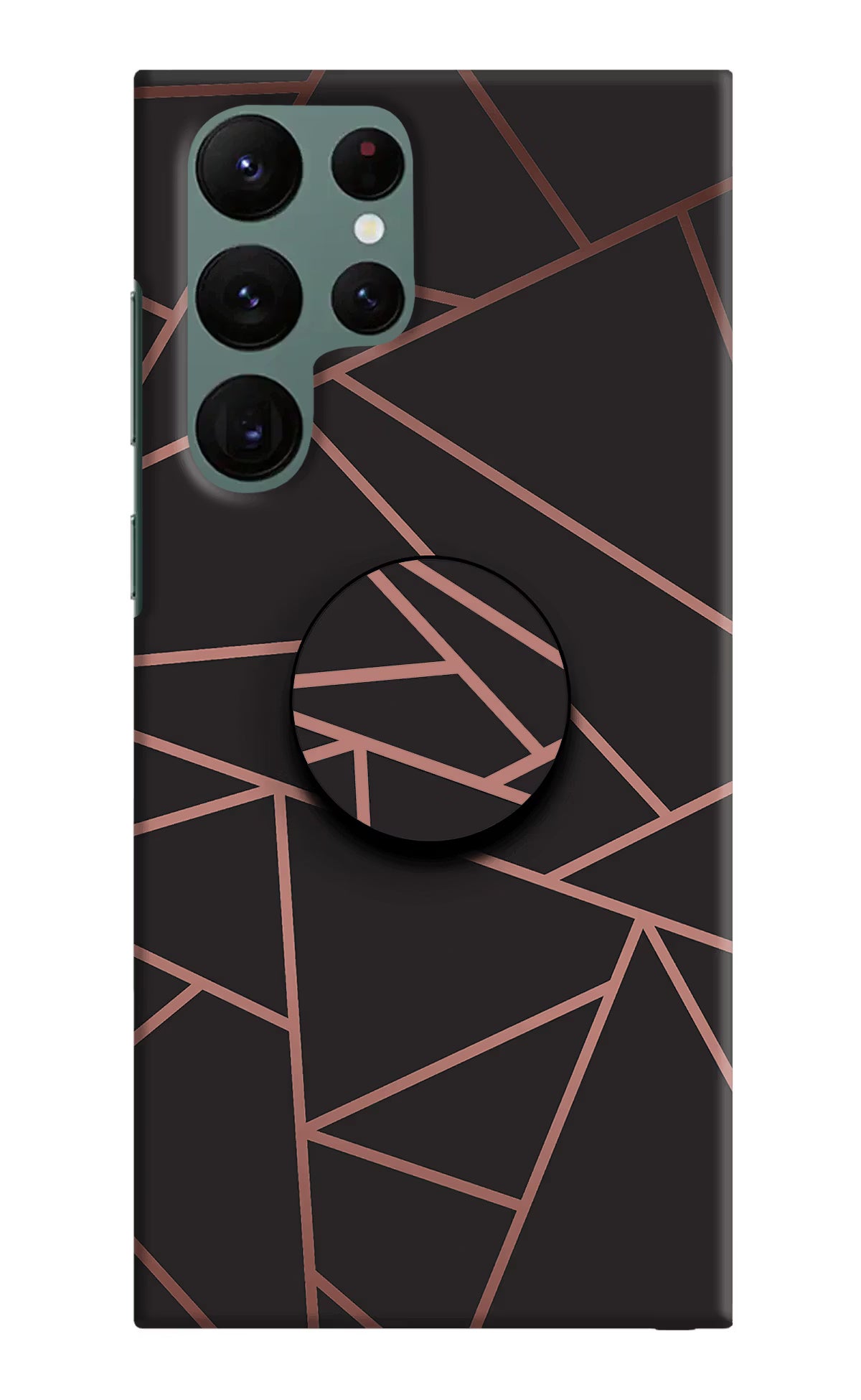 Geometric Pattern Samsung S22 Ultra Pop Case by Casekaro