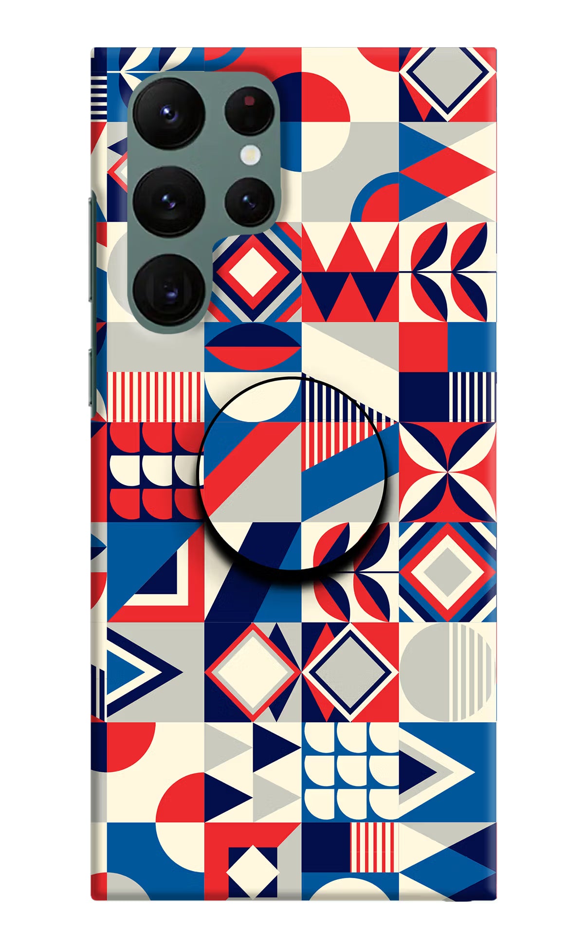 Colorful Pattern Samsung S22 Ultra Pop Case by Casekaro