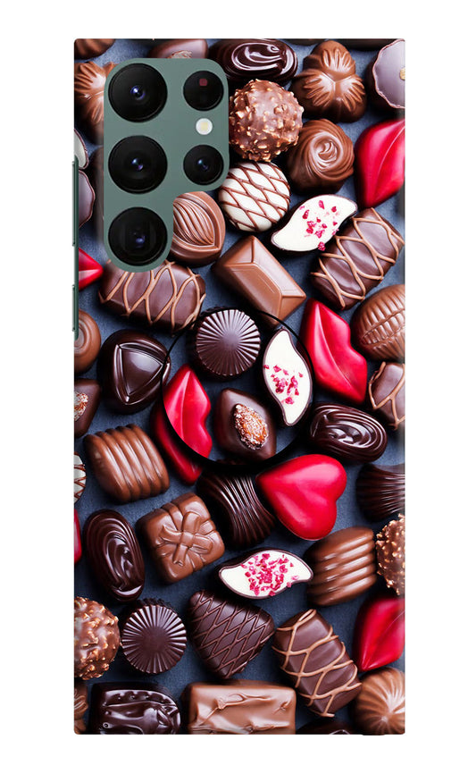 Chocolates Samsung S22 Ultra Pop Case by Casekaro