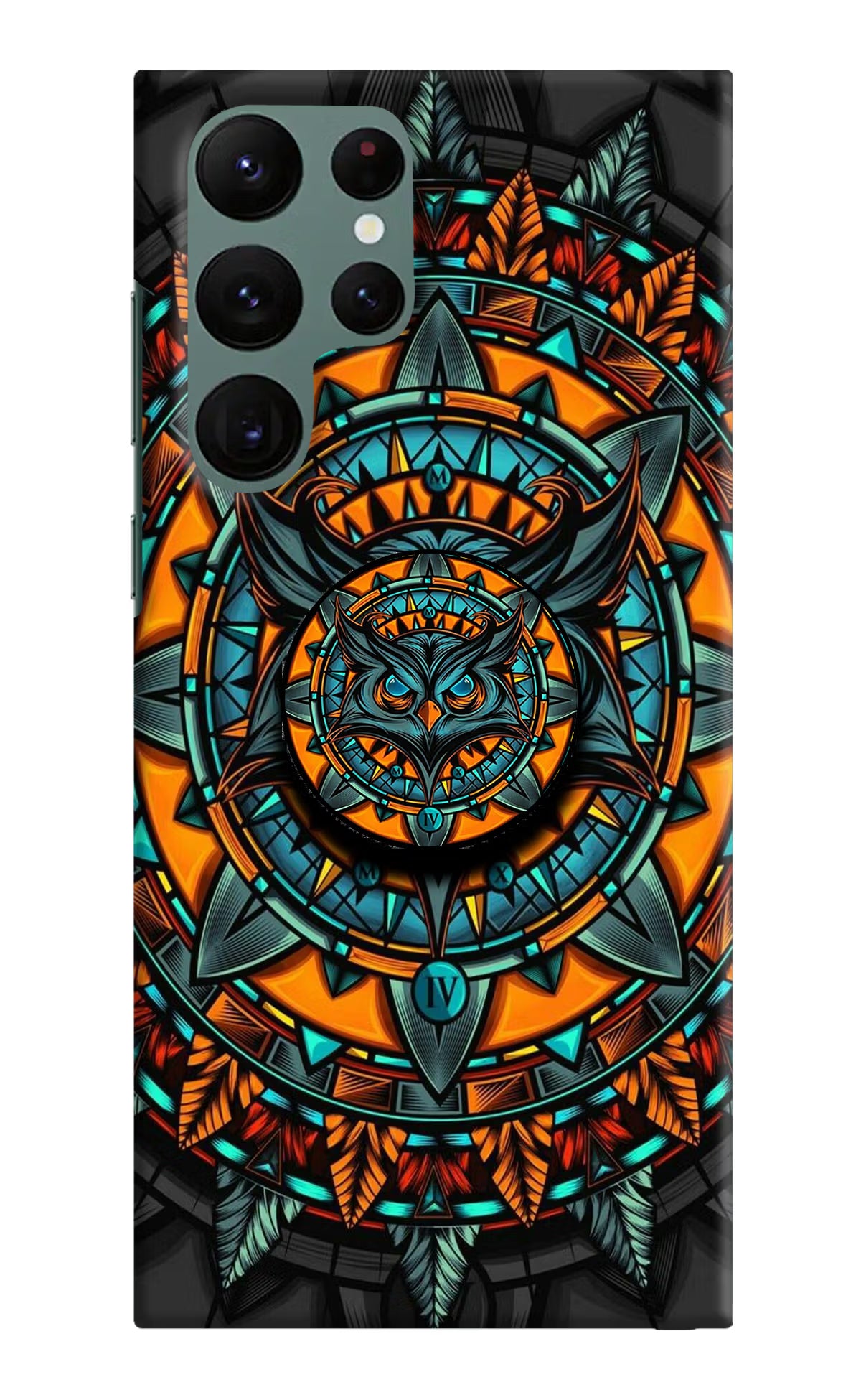 Angry Owl Samsung S22 Ultra Pop Case by Casekaro
