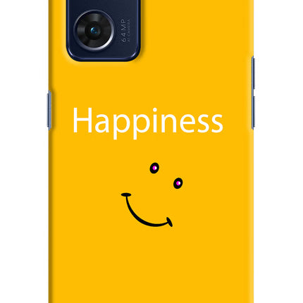 Happiness With Smiley Oppo Reno7 5G Hard Case Back Cover by Casekaro
