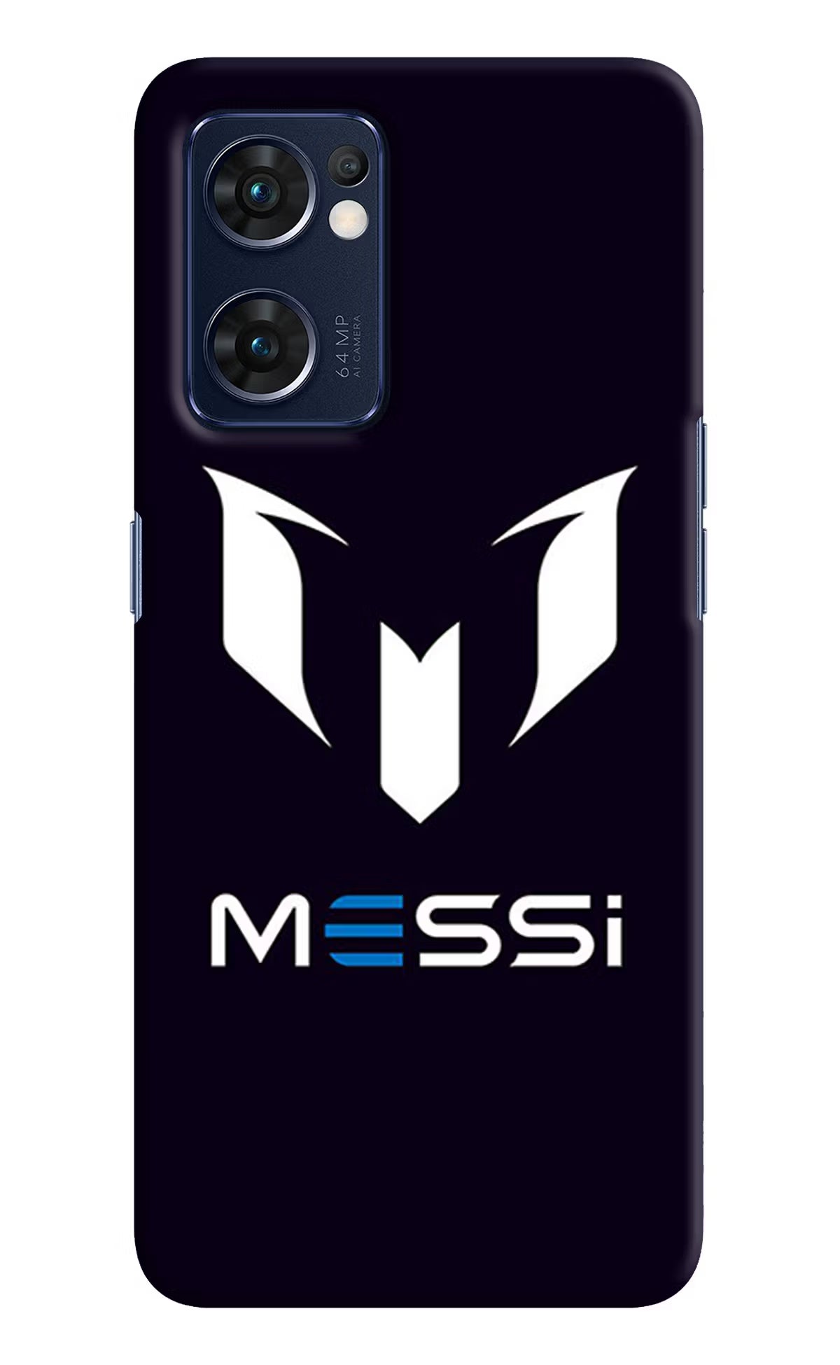 Messi Logo Oppo Reno7 5G Hard Case Back Cover by Casekaro