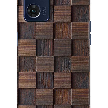 Wooden Cube Design Oppo Reno7 5G Hard Case Back Cover by Casekaro