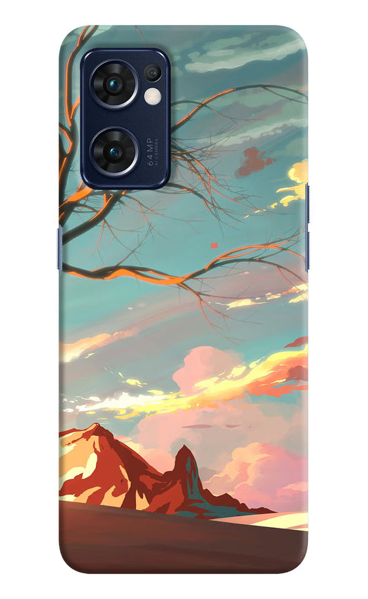 Scenery Oppo Reno7 5G Hard Case Back Cover by Casekaro