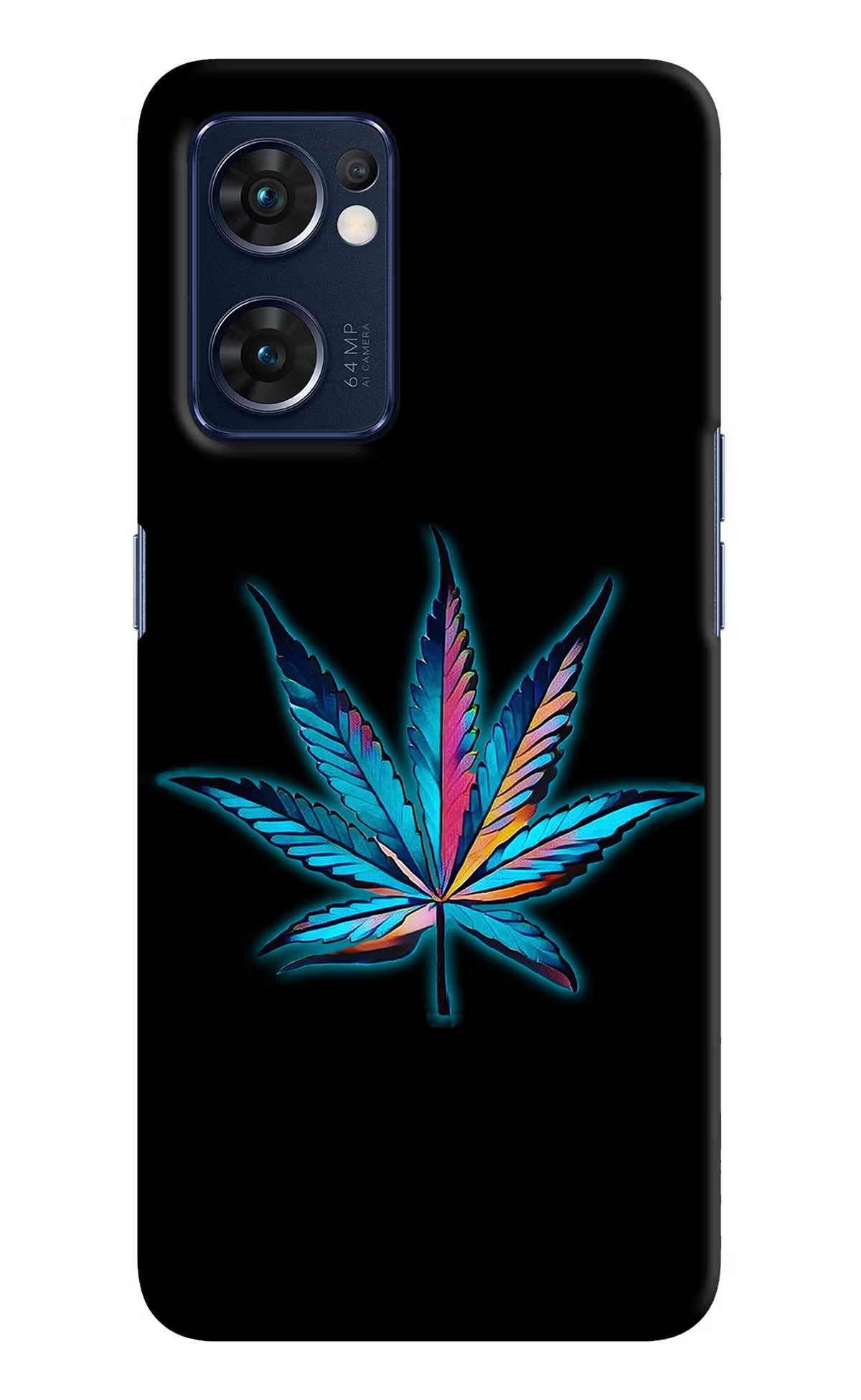 Weed Oppo Reno7 5G Hard Case Back Cover by Casekaro