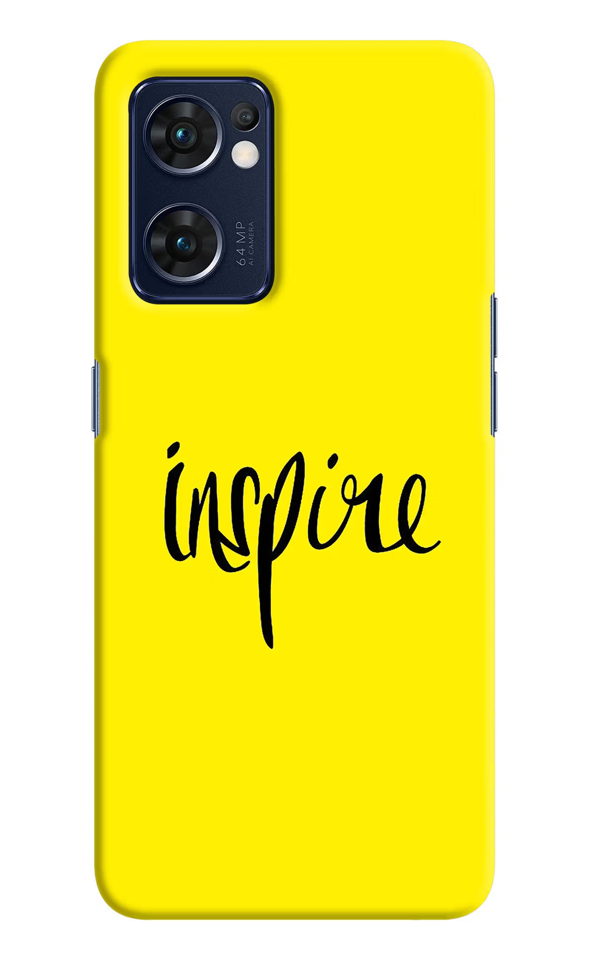 Inspire Oppo Reno7 5G Hard Case Back Cover by Casekaro