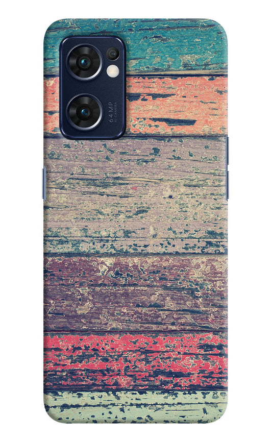 Colourful Wall Oppo Reno7 5G Hard Case Back Cover by Casekaro