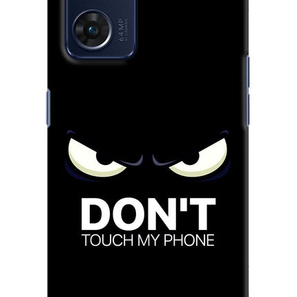 Don'T Touch My Phone Oppo Reno7 5G Hard Case Back Cover by Casekaro