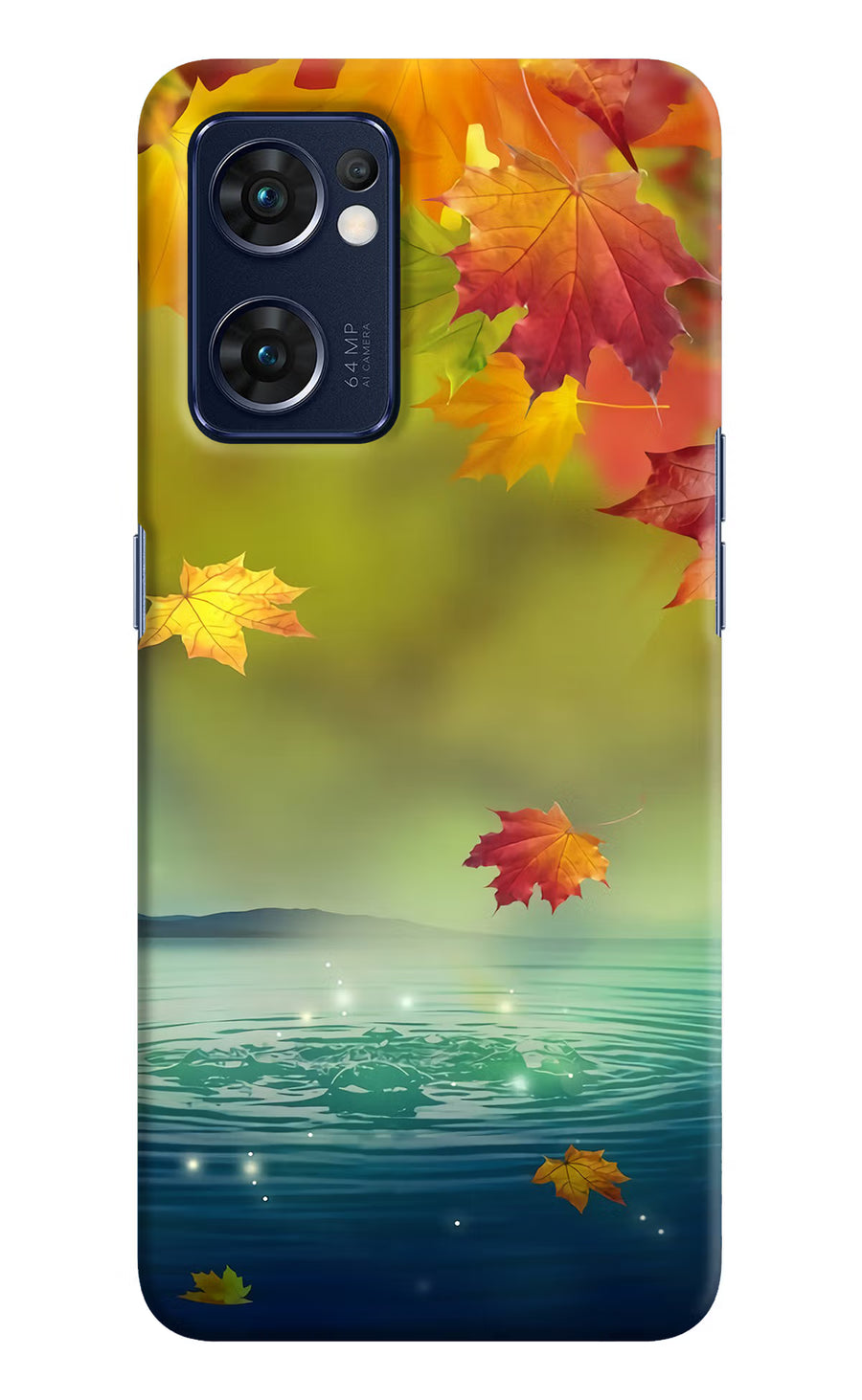 Flowers Oppo Reno7 5G Back Cover, Hard case