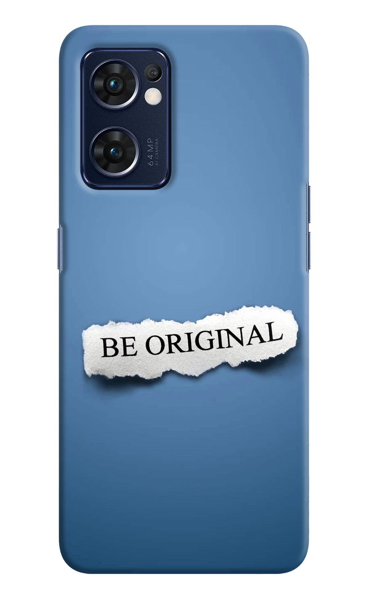 Be Original Oppo Reno7 5G Hard Case Back Cover by Casekaro