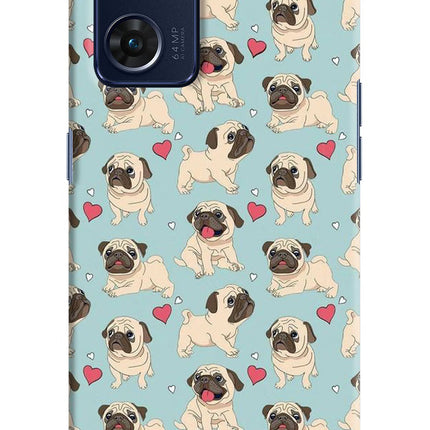 Pug Dog Oppo Reno7 5G Hard Case Back Cover by Casekaro