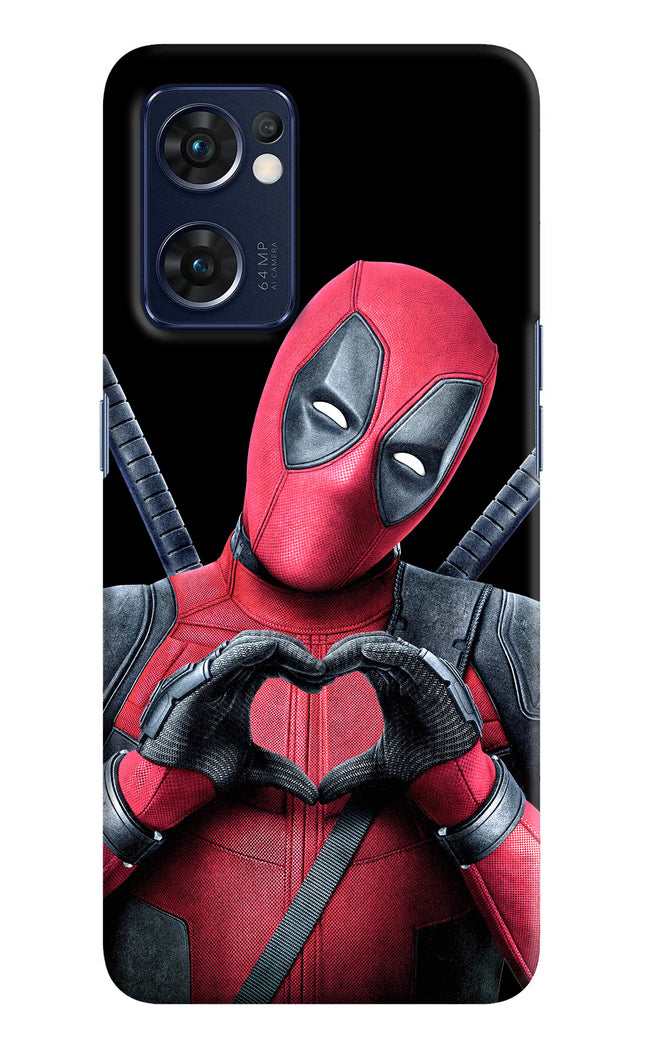 Deadpool Oppo Reno7 5G Hard Case Back Cover by Casekaro
