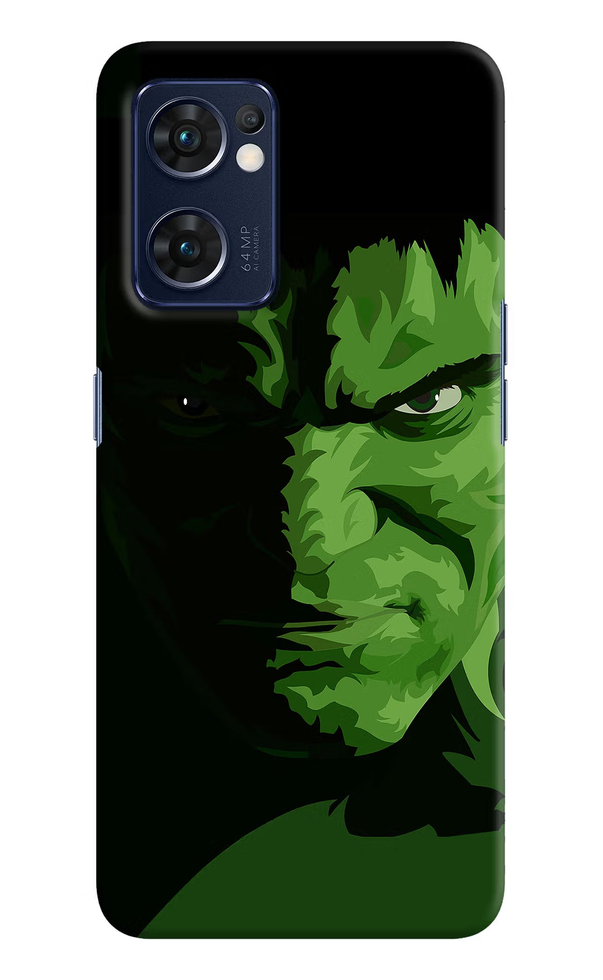 HULK Oppo Reno7 5G Hard Case Back Cover by Casekaro