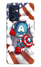 Captain America Oppo Reno7 5G Hard Case Back Cover by Casekaro
