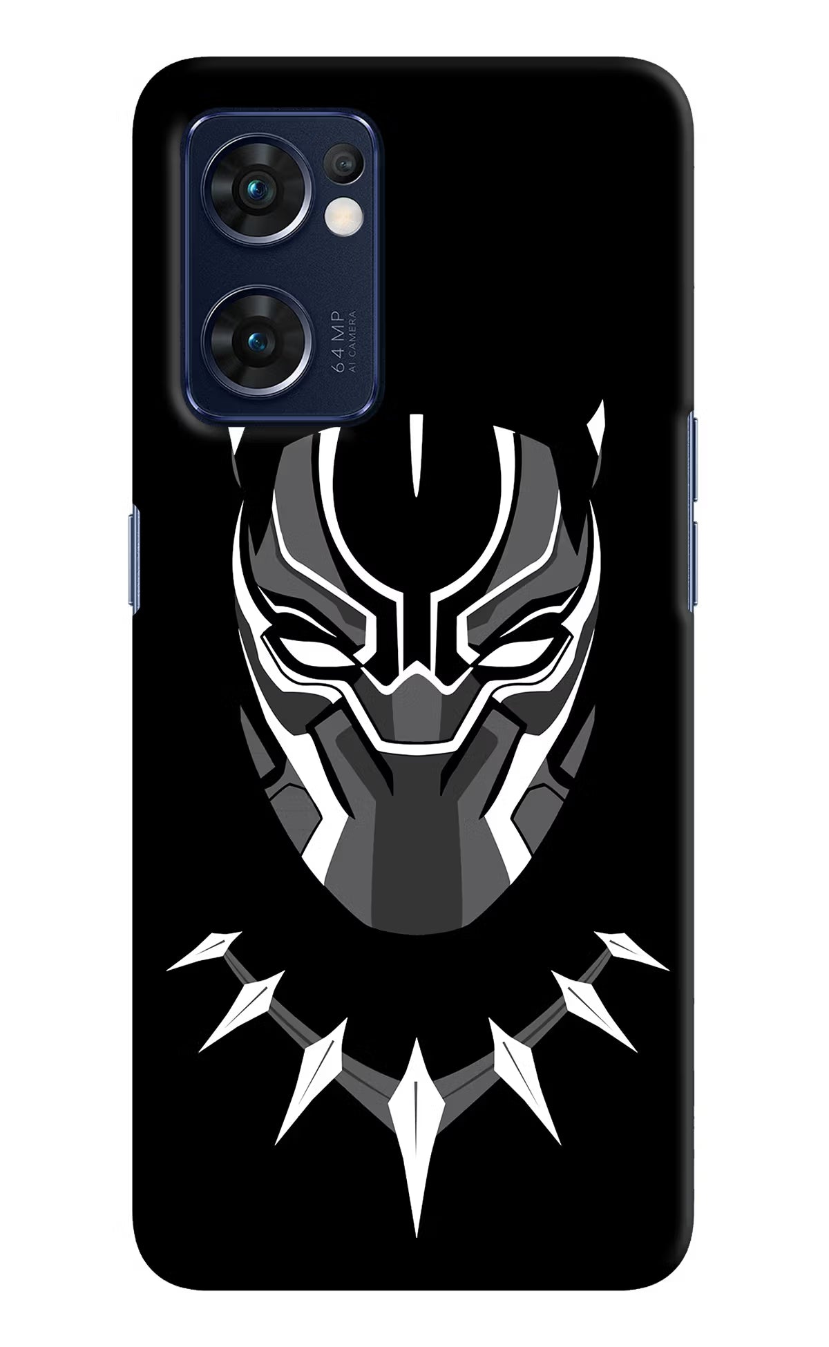 Black Panther Oppo Reno7 5G Hard Case Back Cover by Casekaro