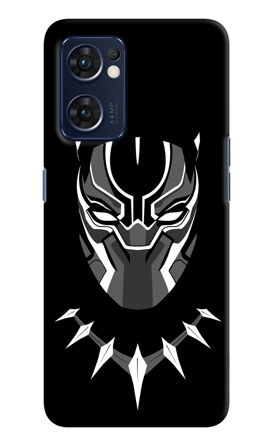 Black Panther Oppo Reno7 5G Back Cover, Hard case