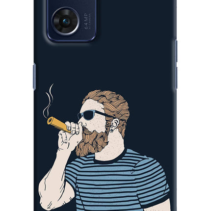 Smoking Oppo Reno7 5G Hard Case Back Cover by Casekaro