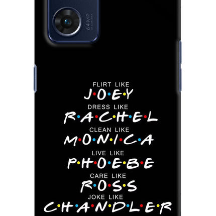 FRIENDS Character Oppo Reno7 5G Hard Case Back Cover by Casekaro