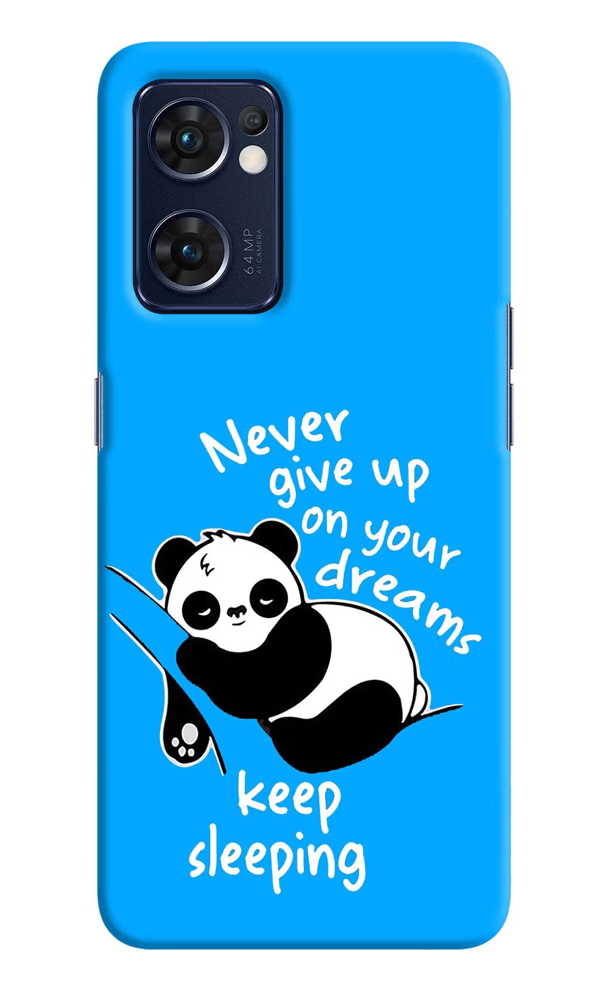 Keep Sleeping Oppo Reno7 5G Hard Case Back Cover by Casekaro