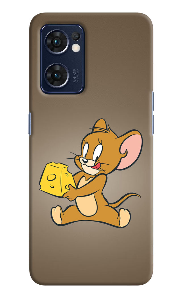 Jerry Oppo Reno7 5G Hard Case Back Cover by Casekaro