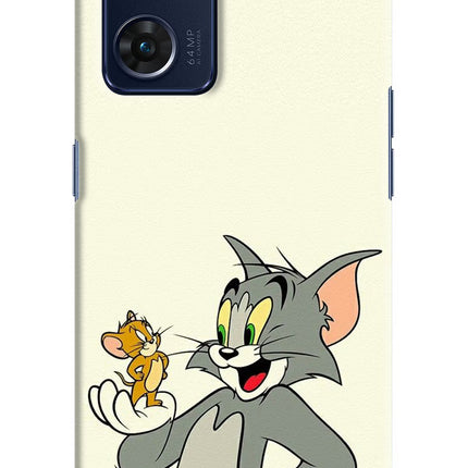 Tom & Jerry Oppo Reno7 5G Hard Case Back Cover by Casekaro