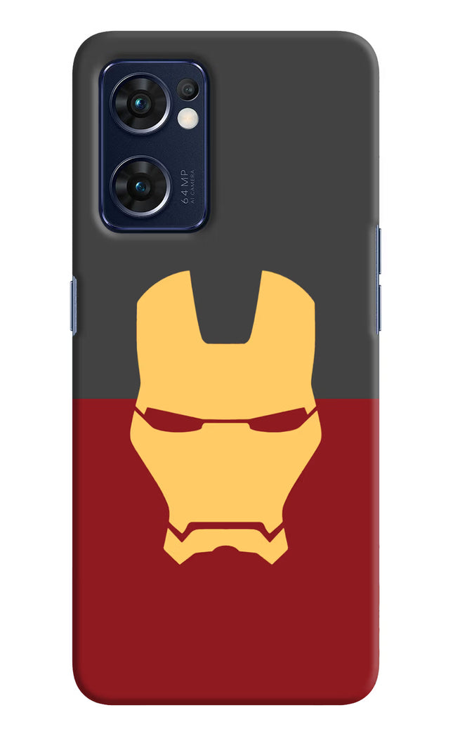 Ironman Oppo Reno7 5G Hard Case Back Cover by Casekaro
