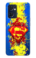Superman logo Oppo Reno7 5G Hard Case Back Cover by Casekaro