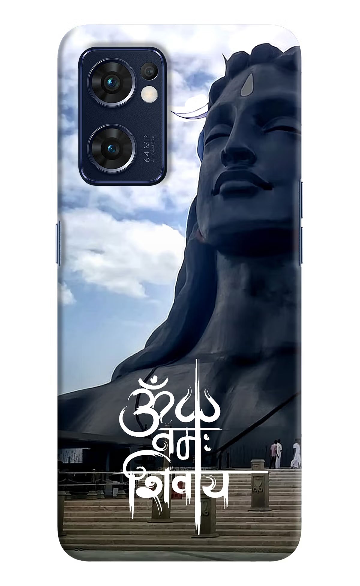 Om Namah Shivay Oppo Reno7 5G Hard Case Back Cover by Casekaro