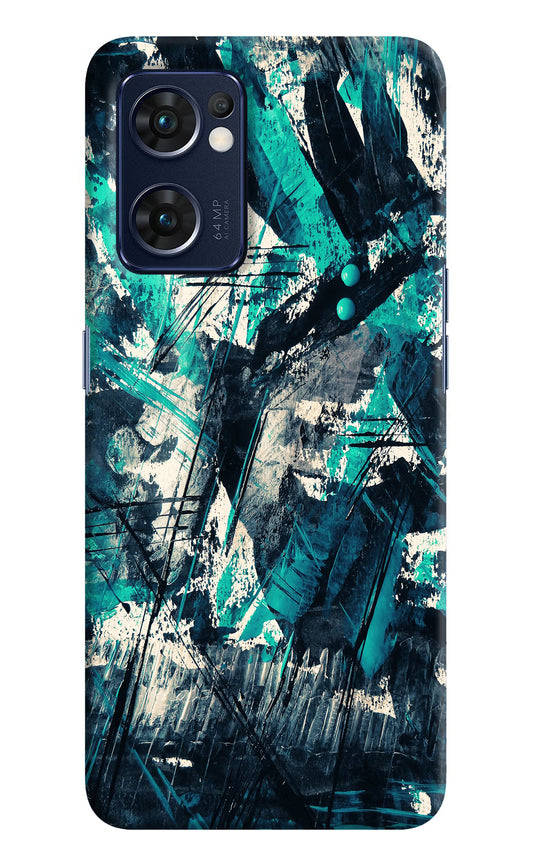 Artwork Oppo Reno7 5G Hard Case Back Cover by Casekaro