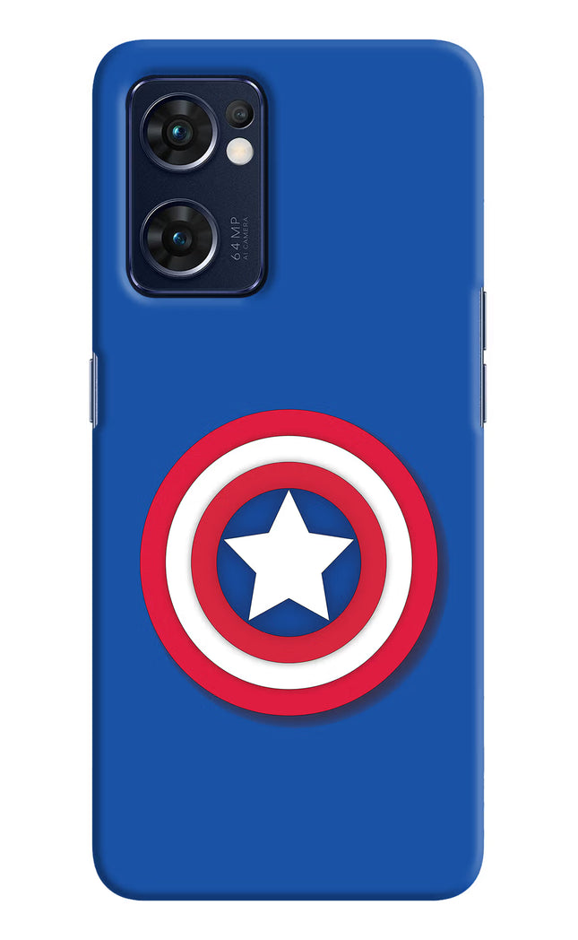 Shield Oppo Reno7 5G Hard Case Back Cover by Casekaro