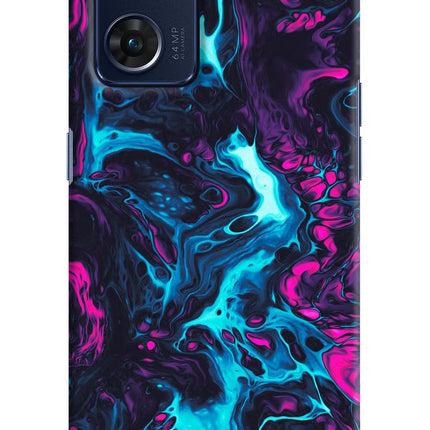 Abstract Oppo Reno7 5G Hard Case Back Cover by Casekaro