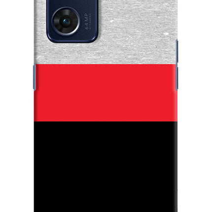 Tri Color Pattern Oppo Reno7 5G Hard Case Back Cover by Casekaro