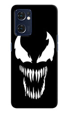 Venom Oppo Reno7 5G Hard Case Back Cover by Casekaro