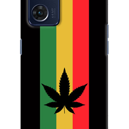 Weed Flag Oppo Reno7 5G Hard Case Back Cover by Casekaro