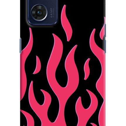 Fire Flames Oppo Reno7 5G Hard Case Back Cover by Casekaro