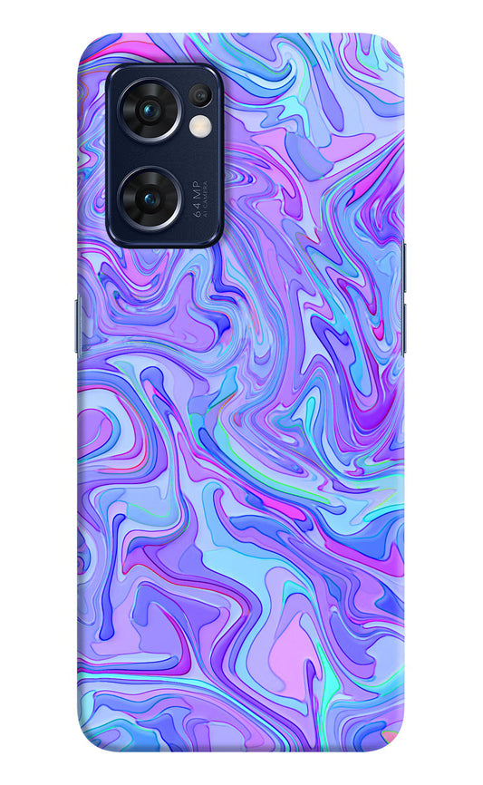Glitter Oppo Reno7 5G Hard Case Back Cover by Casekaro