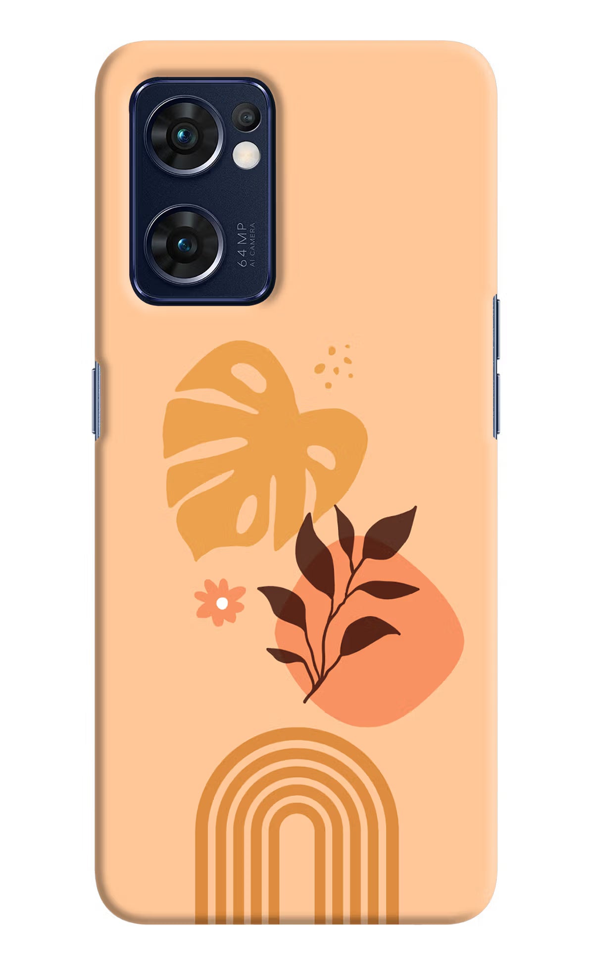 Bohemian Art Oppo Reno7 5G Hard Case Back Cover by Casekaro