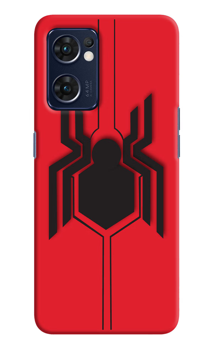 Spider Oppo Reno7 5G Back Cover, Hard case