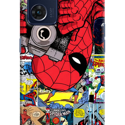 Spider Man Oppo Reno7 5G Hard Case Back Cover by Casekaro